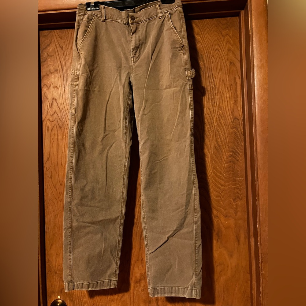 American Eagle stretch carpenter style pants, size 10